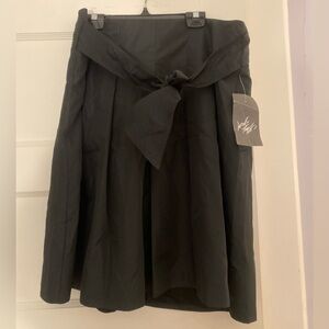 Xscape Black Skirt with Belt